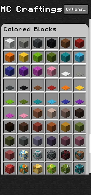 MC Craftings - Craft Recipes Screenshot 0