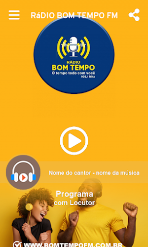 Rádio Bom Tempo FM Screenshot 1