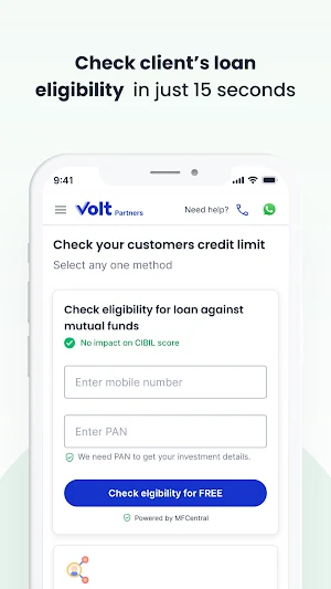 Volt Money Partner App Screenshot 0