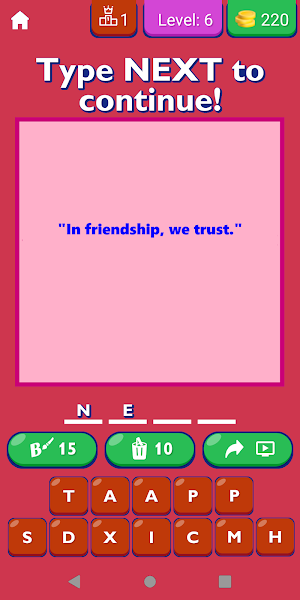 Friendship Quotes App Screenshot 2