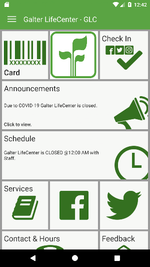 GLC Fitness Screenshot 1