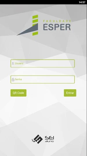 ESPER Aluno Mobile Screenshot 0