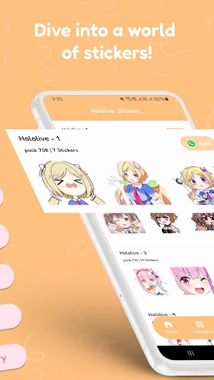 Hololive  Stickers Screenshot 1