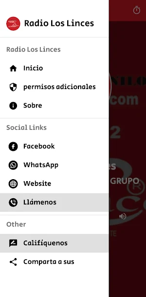 Radio Los Linces Screenshot 3