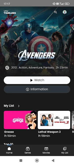 Timeless (UI) Screenshot 0