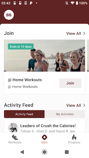 Panthera Ladys Gym App Screenshot 1