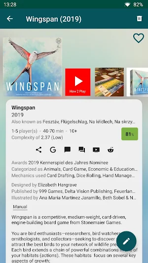 My Board Game Collection - Track & Discover Screenshot 3