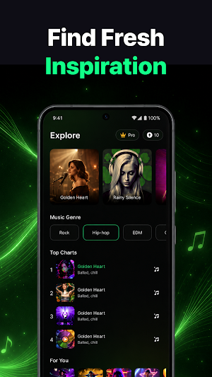 Sutunes: AI Music & Song Maker Screenshot 2
