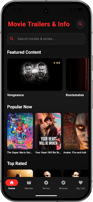 Movie Trailers & Info : Movies Screenshot 2