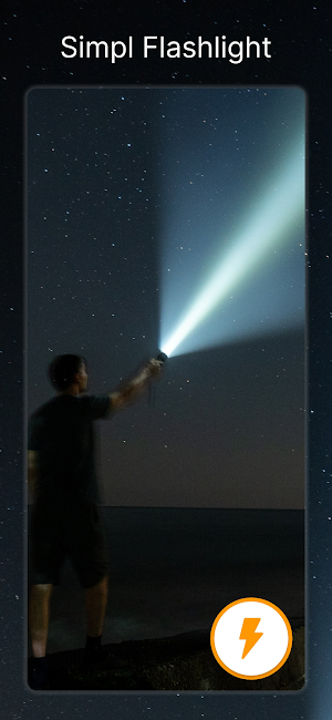 Simpl Flashlight Screenshot 1