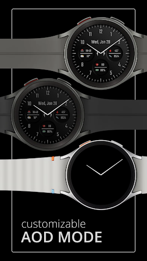 DADAM118: Analog Watch Face Screenshot 3