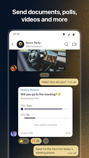 Sover Messenger Screenshot 2