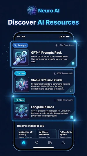 Neuro AI - AI Prompts & Coding Screenshot 2