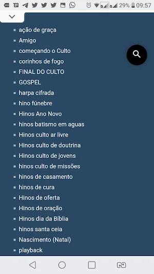 HARPA CRISTÃ E CORINHOS Screenshot 1