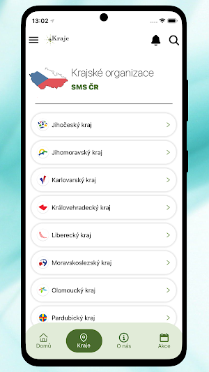 SMS ČR Screenshot 2