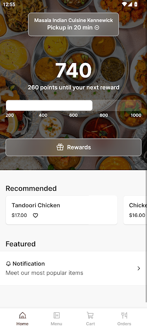 Masala Indian Cuisine Screenshot 0
