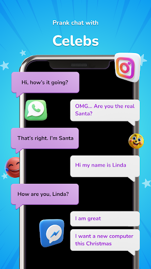 Prank call - Fake chat Screenshot 2