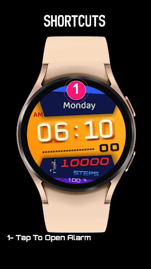 Pars Tuspa Digital Watch Face Screenshot 2