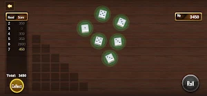 Farkle Dice 3d 1000 game Screenshot 2