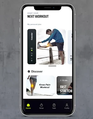 knee pain relief exercise Screenshot 1
