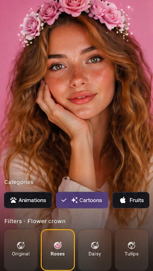 Face filters Screenshot 2