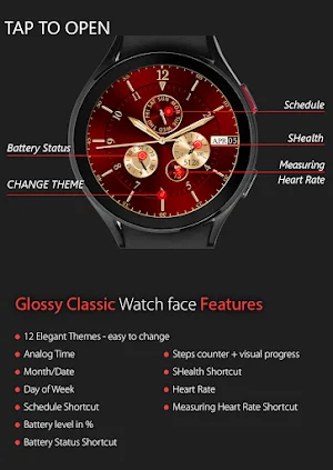 Glossy Classic Watch Screenshot 2
