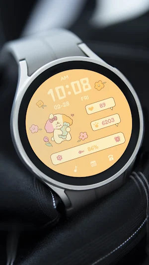 ZKin Watch Face Candy Puppy Screenshot 1