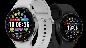 Gorgeous Text Clock ZKin Watch Screenshot 2
