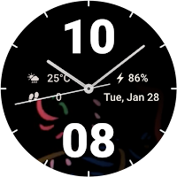 Dynamic Hue Watch Face