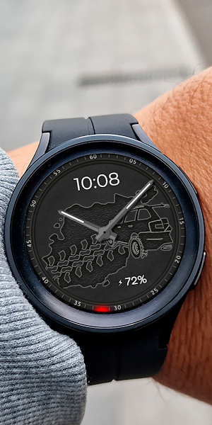 Hybrid Tex 01 Watch face Screenshot 0
