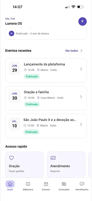 Lumera OS Screenshot 1