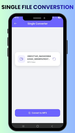 MP4 to MP3 Video Converter App Screenshot 2