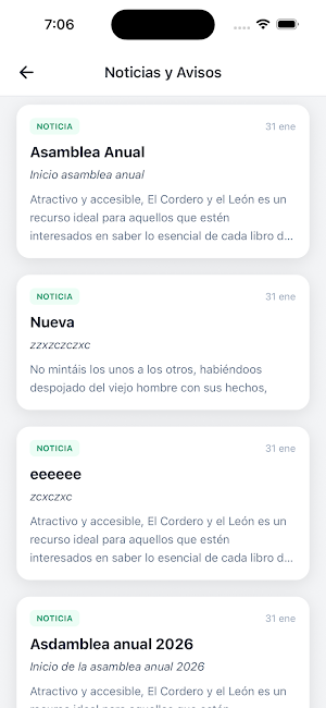 IglesiaFiel Screenshot 2