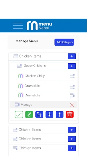 Fone Menu : Owner App Screenshot 2