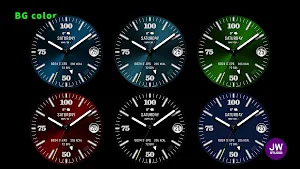 JW174 jwstudio watchface Screenshot 3