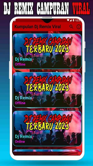 Dj Campuran Viral Full Bass Screenshot 2