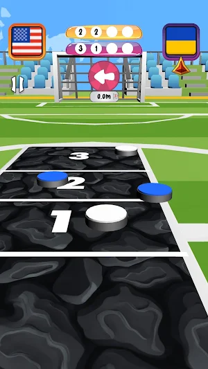 Shuffleboard 3D Nations League Screenshot 0