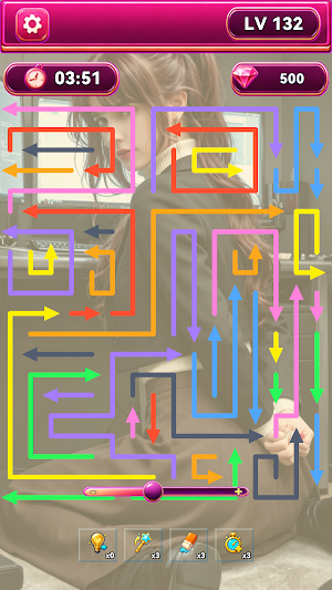 Arrow Weave Color Puzzle Screenshot 3