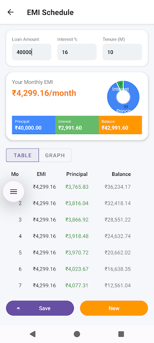 Pay Plan Screenshot 1