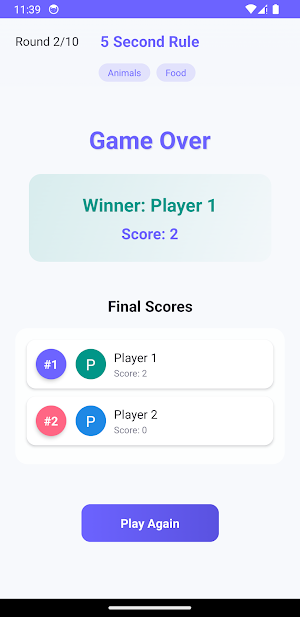5 Second Rule Game Screenshot 3