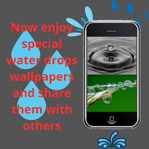 Water droppings wallpapers Screenshot 0