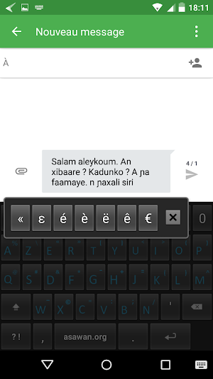 Clavier Asawan Screenshot 2