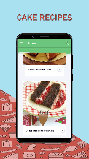 Cake Recipes - Homemade Baked  Screenshot 1