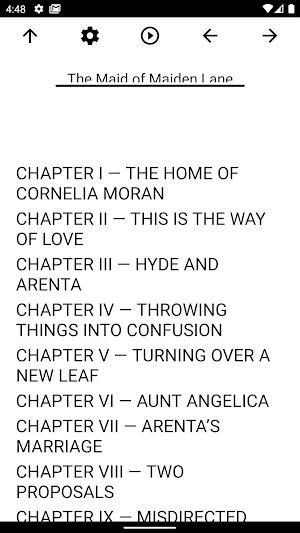 Book, The Maid of Maiden Lane Screenshot 0
