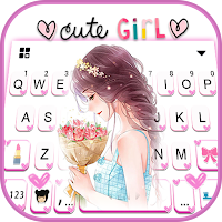 Flower Princess Keyboard Background