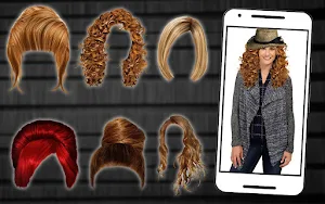 Girls Photo Editor: Hairstyles Screenshot 2