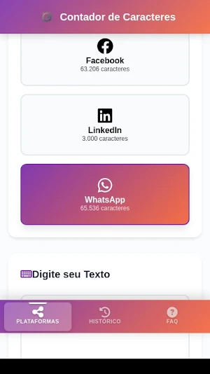 Contador de Caracteres Screenshot 1
