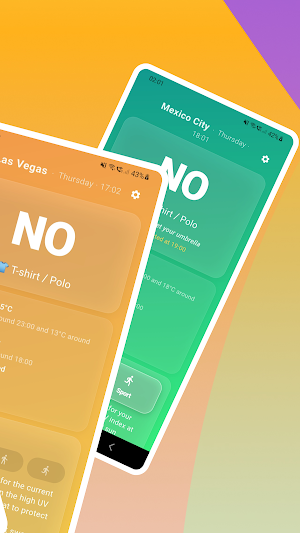 DressCast - Jacket or Not ? Screenshot 1
