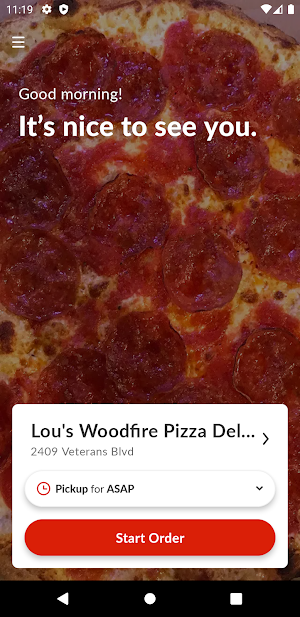 Lou's Woodfire Pizza Screenshot 1