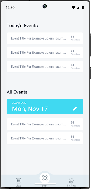 MEC Ticket Scanner Screenshot 1